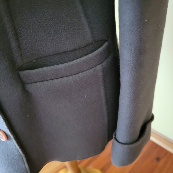 GIORGIO ARMANI WOOL/CASHMERE DOUBLE-BREAST BLAZER - Picture 12 of 16